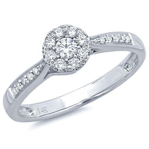 0.24CT DIAMOND RING