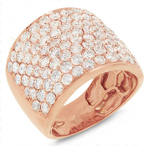 3.75CT DIAMOND PAVE RING