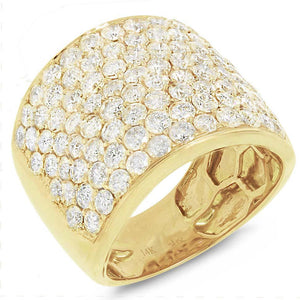 3.75CT DIAMOND PAVE RING