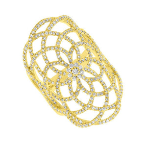 1.15CT DIAMOND LACE RING