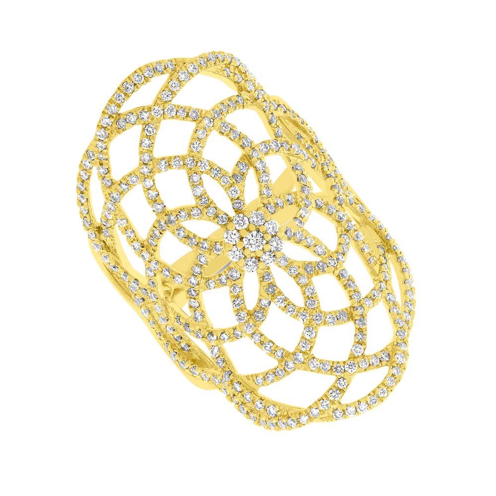 1.15CT DIAMOND LACE RING