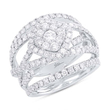 Load image into Gallery viewer, 2.20CT DIAMOND CLUSTER RING
