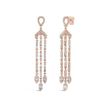 Load image into Gallery viewer, 1.67CT DIAMOND BAGUETTE EARRING
