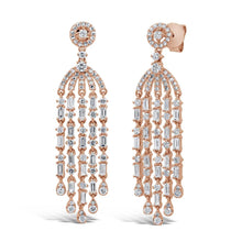 Load image into Gallery viewer, 1.83CT DIAMOND BAGUETTE EARRING
