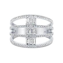 Load image into Gallery viewer, 0.52CT DIAMOND BAGUETTE RING
