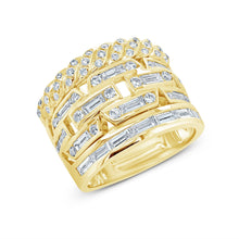 Load image into Gallery viewer, 1.58CT DIAMOND BAGUETTE RING
