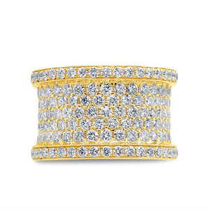 2.47CT DIAMOND PAVE RING