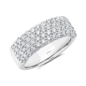 1.69CT DIAMOND PAVE RING