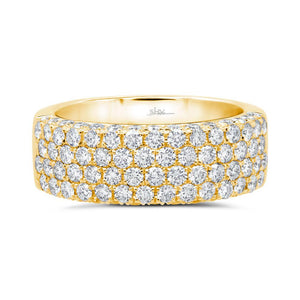 1.69CT DIAMOND PAVE RING