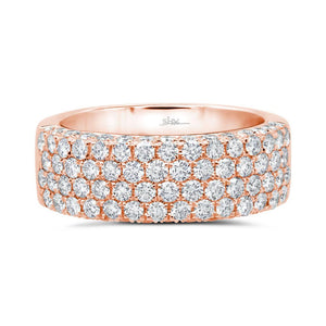 1.69CT DIAMOND PAVE RING