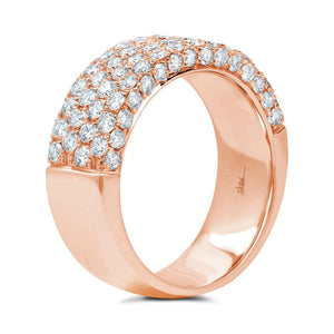 1.69CT DIAMOND PAVE RING