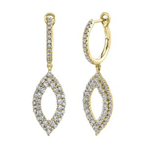 1.28CT DIAMOND EARRING