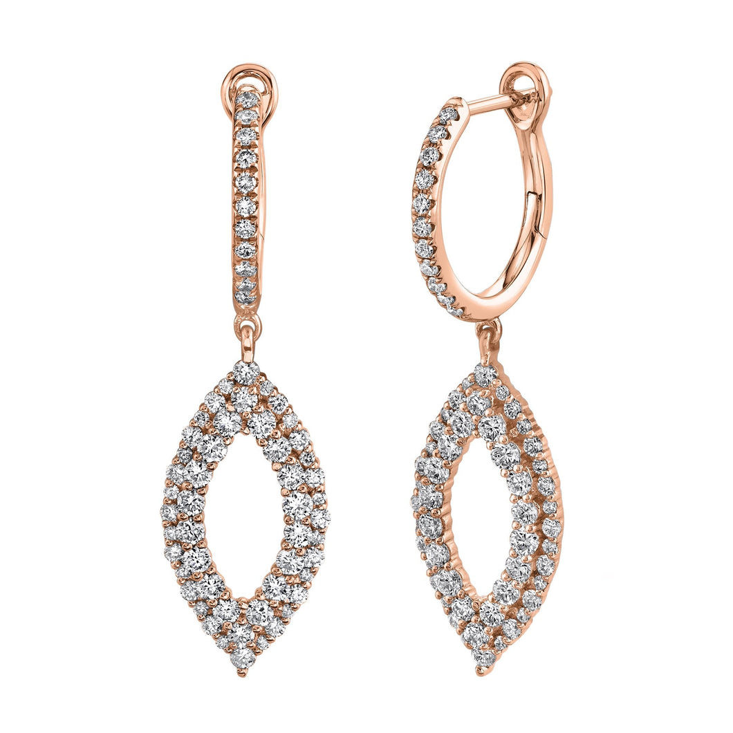 1.28CT DIAMOND EARRING