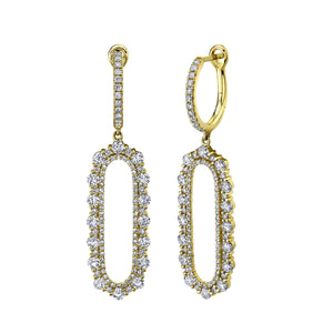 2.19CT DIAMOND EARRING