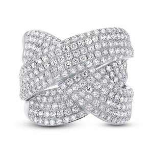 2.33CT DIAMOND BRIDGE RING