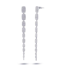 Load image into Gallery viewer, 1.35CT DIAMOND SERPENTINE EARRING
