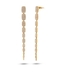 Load image into Gallery viewer, 1.35CT DIAMOND SERPENTINE EARRING
