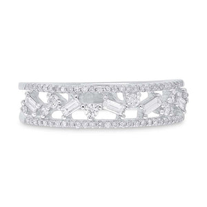 0.39CT DIAMOND BAGUETTE RING