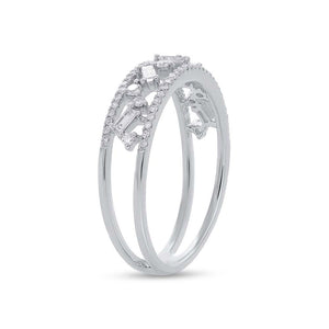 0.39CT DIAMOND BAGUETTE RING