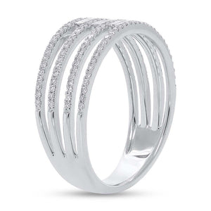 0.40CT DIAMOND BAGUETTE RING