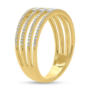 0.40CT DIAMOND BAGUETTE RING