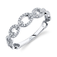 Load image into Gallery viewer, 0.23CT DIAMOND LINK RING
