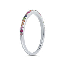 Load image into Gallery viewer, 0.28CT MULTI-COLOR STONE LADY&#39;S BAND
