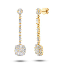 Load image into Gallery viewer, 3.23CT DIAMOND EARRING
