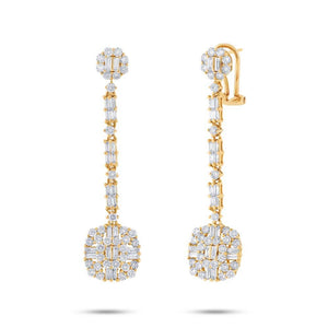 2.41CT DIAMOND EARRING