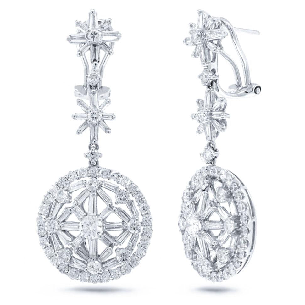 4.02CT DIAMOND EARRING