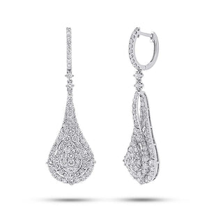 4.26CT DIAMOND EARRING