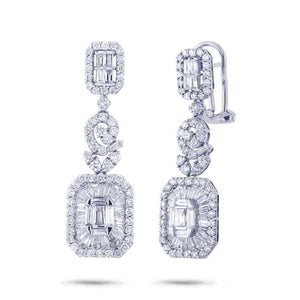 3.18CT DIAMOND EARRING