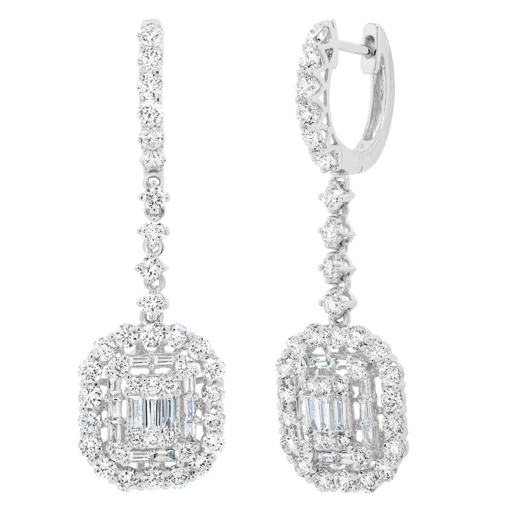 2.47CT DIAMOND EARRING