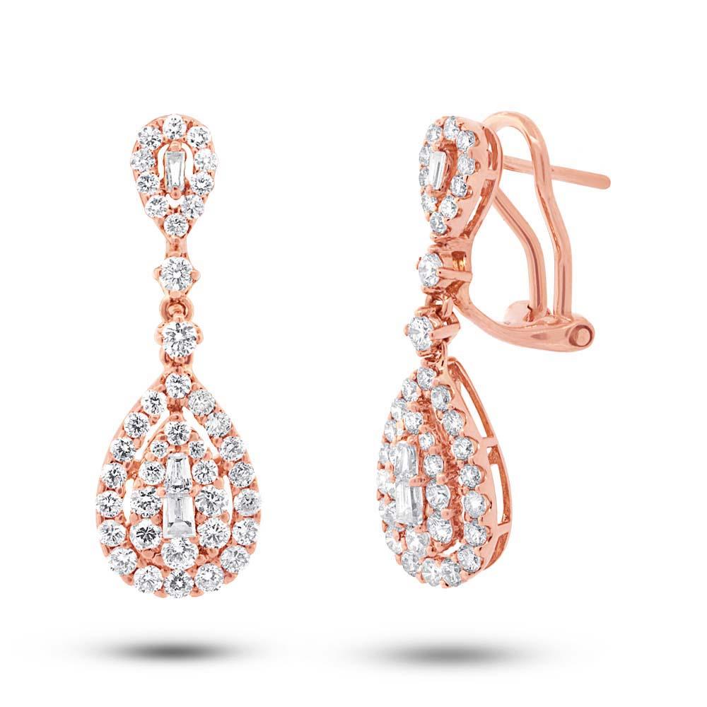 1.41CT DIAMOND EARRING