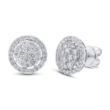 Load image into Gallery viewer, 1.37CT DIAMOND STUD EARRING
