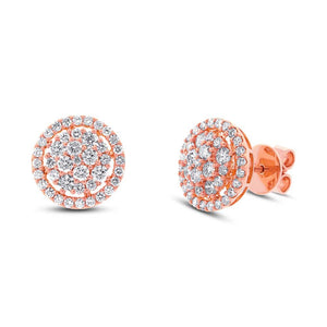 1.37CT DIAMOND STUD EARRING