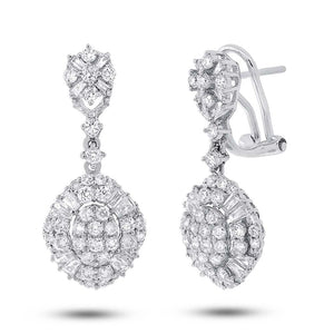 2.14CT DIAMOND EARRING