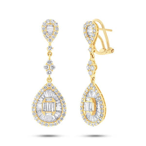 2.70CT DIAMOND EARRING