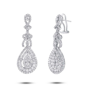 3.89CT DIAMOND EARRING