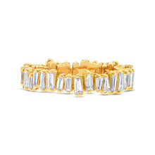 Load image into Gallery viewer, 0.85CT DIAMOND BAGUETTE  BAND
