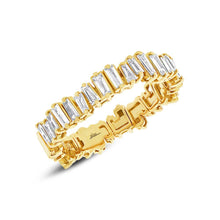 Load image into Gallery viewer, 0.85CT DIAMOND BAGUETTE  BAND
