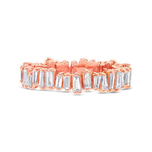 Load image into Gallery viewer, 0.85CT DIAMOND BAGUETTE  BAND
