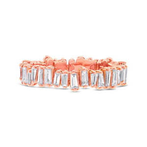 0.85CT DIAMOND BAGUETTE  BAND