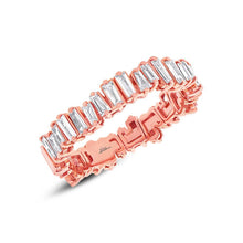 Load image into Gallery viewer, 0.85CT DIAMOND BAGUETTE  BAND
