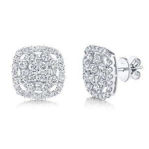 1.95CT DIAMOND STUD EARRING