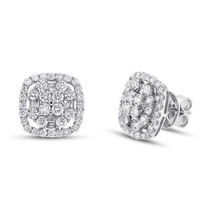 1.95CT DIAMOND STUD EARRING