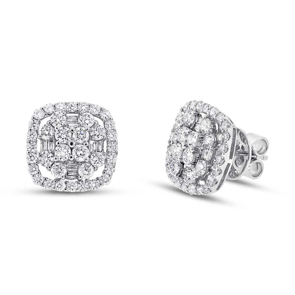 1.95CT DIAMOND STUD EARRING