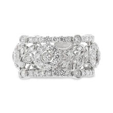 Load image into Gallery viewer, 2.74CT DIAMOND FLOWER RING
