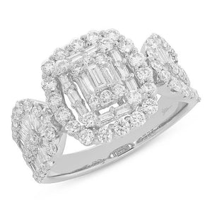 1.82CT DIAMOND BAGUETTE RING