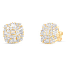 Load image into Gallery viewer, 2.01CT DIAMOND STUD EARRING
